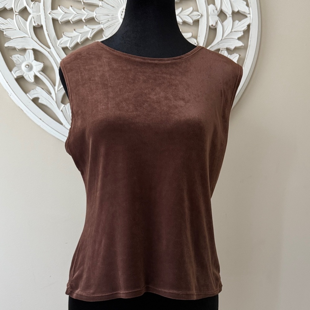 Velvet tank top